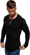 romwe sleeve pullover shirt black men's clothing in t-shirts & tanks logo