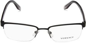 img 3 attached to 🕶️ Стильные мужские очки Versace VE1241: умный выбор очковых линз 54 мм