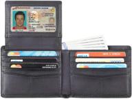 🔒 ultimate secure rfid blocking wallets by travelambo: crafted with genuine leather logo