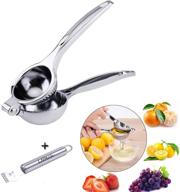 🍋 lntech large stainless steel lemon squeezer: effortless hand juicer with free lemon zester logo