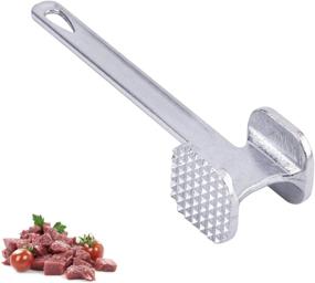 img 3 attached to Libara Meat Hammer Tenderizer Dual Sided