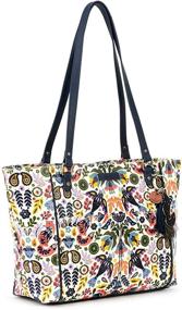 img 2 attached to Sakroots Women's Blush Bloom 15.5-Inch Shoulder Bags for Handbags & Wallets