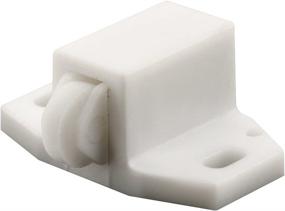 img 2 attached to Prime-Line Products M 6064 Shower Door Catch: Durable Nylon Roller, Classic White