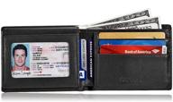 kalmor rfid blocking multi card leather wallet – ultimate protection for men's accessories logo