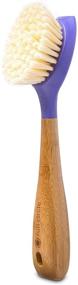 img 4 attached to 🍆 Full Circle Be Good Kitchen Dish Scrubber Brush: Single, Purple – Efficient Cleaning Tool