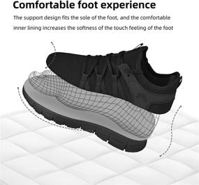 img 2 attached to 👟 Lightweight Breathable Camouflage Women's Athletic Shoes by AOE