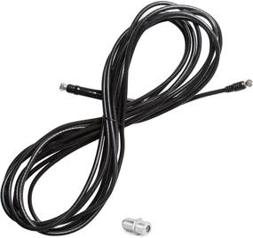 img 4 attached to 🔌 ViewTV RG59 Coaxial Cable Kit: 25 Feet Black Cable with Female Type Connectors – Ideal for TV Antenna, Audio, Modems, Satellite Receiver