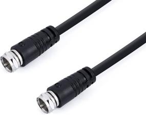 img 3 attached to 🔌 ViewTV RG59 Coaxial Cable Kit: 25 Feet Black Cable with Female Type Connectors – Ideal for TV Antenna, Audio, Modems, Satellite Receiver