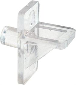 img 2 attached to 🔍 PRIME-LINE Products U 10136 Clear Plastic Shelf Support Peg, 1/4-Inch, Pack of 8