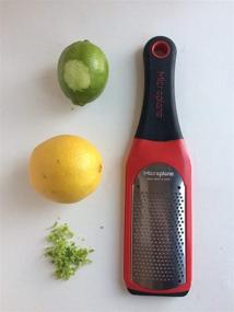 img 2 attached to 🔪 Enhance Your Culinary Skills with the Microplane Artisan Series Fine Blade Grater (Red)