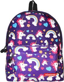 img 4 attached to Rainbow Unicorn Backpack Pencil School