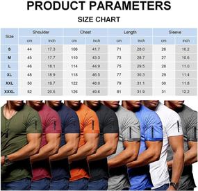 img 1 attached to Kaimimei Fitness T Shirt Breathable Bodybuilding Men's Clothing