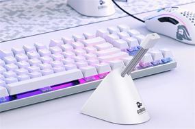 img 1 attached to 🖱️ Glorious Gaming Mouse Bungee - Ultimate Cable Management Accessory for Gamers (White)