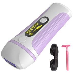 img 4 attached to 🔥 Revolutionary TUMAKOU Painless Permanent Hair Removal Device - Upgraded 999,999 Flashes for Wholebody Home Use - Unisex Hair Remover System