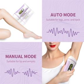 img 1 attached to 🔥 Revolutionary TUMAKOU Painless Permanent Hair Removal Device - Upgraded 999,999 Flashes for Wholebody Home Use - Unisex Hair Remover System