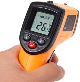 img 4 attached to ULife-JOY GM320 Digital Infrared Thermometer Non-Contact LCD Laser Temp Gun - -50 ~ 380℃ (-58 ~ 716℉), Instant-Read Handheld for Hot Water Pipes, Engine Parts, and Cooking Surfaces