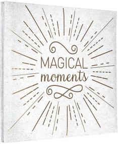 img 3 attached to 📸 MCS MBI 13.5x12.5 Inch Magical Moments Theme Scrapbook Album: Explore Memorable Moments with 12x12 Inch Pages (860138)