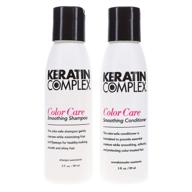 🧳 keratin complex color care shampoo & conditioner travel valet duo 3oz each: ultimate hair care on the go! logo