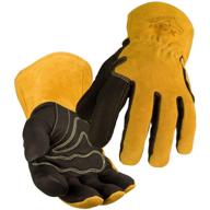 🧤 protection and precision combined: revco industries bm88l bsx bm88 extreme pig skin mig welding gloves, large logo
