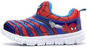 img 4 attached to 🕷️ Spider Man Running Sneakers: Top Choice for Boys' Shoes by WZHKIDS