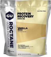 🏃 gu energy roctane ultra endurance protein recovery drink mix - 15-serving pouch, vanilla bean, 2.02 pound: boost muscle recovery & fuel your endurance efforts! logo
