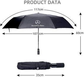 img 3 attached to Автоматический складной зонт с автоматическим открытием