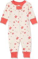 cozy comfort: moon and back footless pajamas for girls by hanna andersson logo