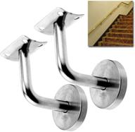 🔩 high-quality stainless handrail brackets for modern bannister support logo