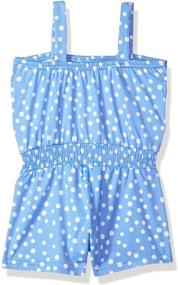 img 1 attached to Chic and Fashionable: Little Printed Girls' Jumpsuits & Rompers by One Step Up!
