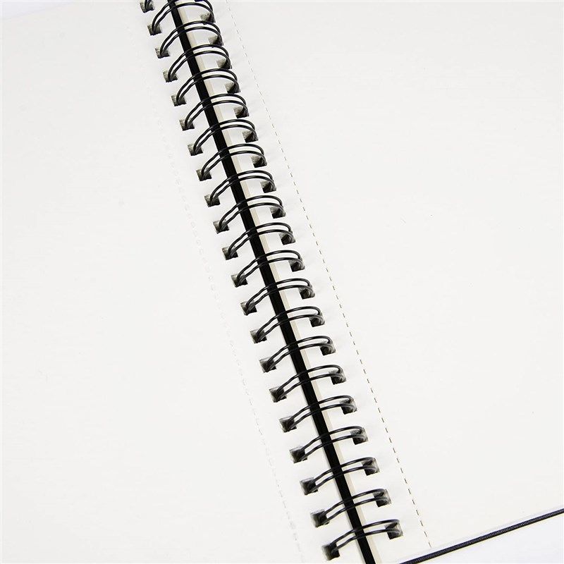 Arteza 8.5x11 Hardbound Sketchbook, Set of 2 Heavyweight Hard Cover Sketch  110