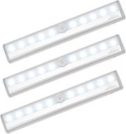 💡 battery operated motion sensing light bar - convenient, portable led night light for closets, cabinets, and stairs логотип