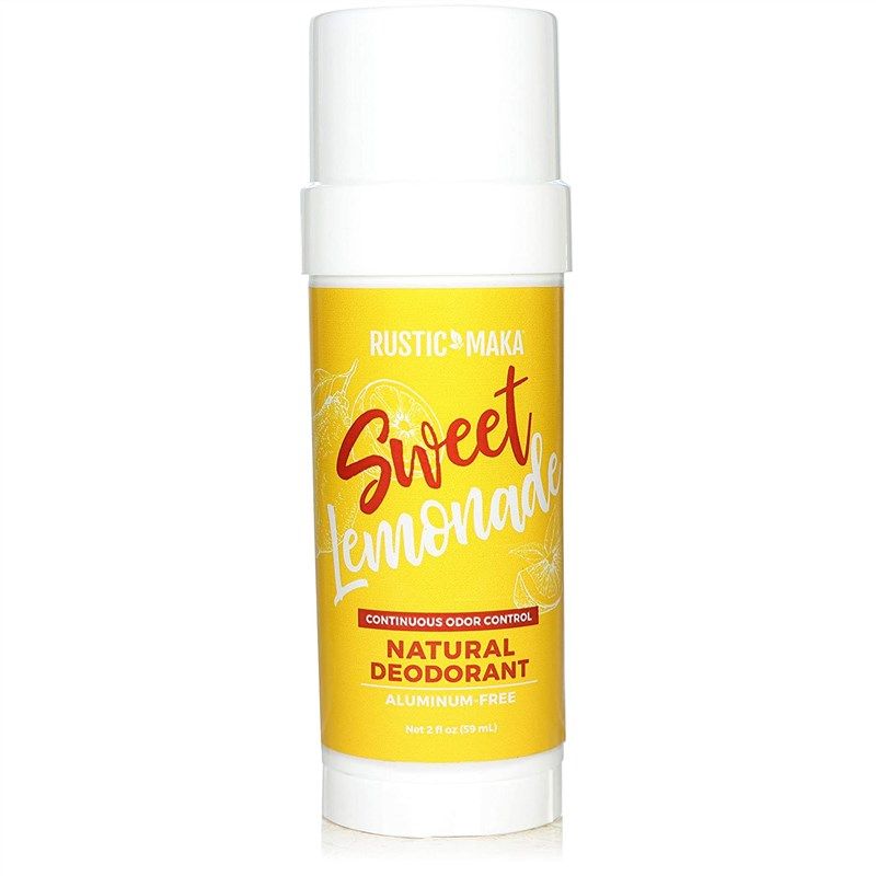 rustic natural deodorant lemonade continuous 로고