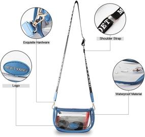 img 2 attached to 👜 MOETYANG Women's Crossbody Clutch Handbag with Wallet - Versatile Handbags and Wallets