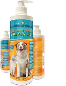 img 4 attached to TerraMax Pro Premium Wild Alaskan Salmon Oil: All-Natural Omega-3 Supplement for Dogs and Cats with Over 15 Omega's EPA - DHA Fatty Acids, Natural Astaxanthin, and Vitamin D!