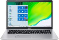 💻 ноутбук acer aspire 5 a517-52-713g, 17,3-дюймовый full hd ips-дисплей, процессор intel core i7-1165g7 поколения 11-го, графика intel iris xe, 16 гб ddr4, 512 гб nvme ssd, wifi 6, считыватель отпечатка пальца, подсветка клавиатуры. логотип