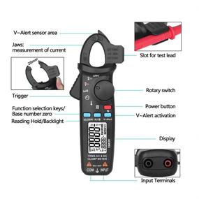 img 1 attached to Autoranging Digital Multimeter Multimeter Alligator