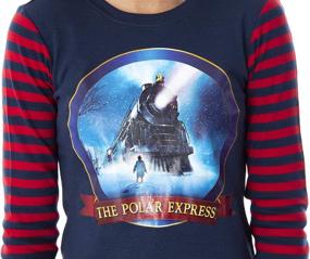 img 3 attached to Polar Express Pajama Cotton Pajamas: Comfortable Men's Clothing for Sleep & Lounge