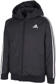 img 1 attached to Adidas Classic Bomber Jacket X Small Boys' Clothing: Timeless Style and Perfect Fit