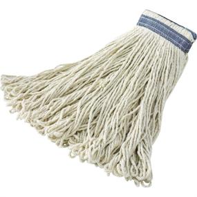 img 1 attached to 🧹 Rubbermaid Commercial Products: 32oz Cotton Mop Head Refill for All-Purpose Mopping and Cleaning with Universal Headband