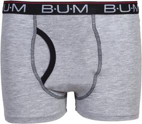 img 1 attached to Нижнее белье "BUM Equipment": модные полоски для одежды мальчиков.