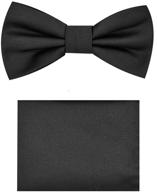 boys bow tie handkerchief silver boys' accessories for neckties logo