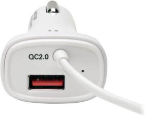 img 3 attached to 🔌 Tripp Lite Compact Dual USB Car Charger with Quick Charge 2.0 and Autosensing 2-Port - Fast Charging for Tablets and Smartphones (Model U280-C02-S-M6)