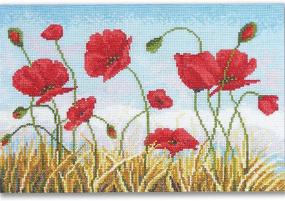 img 4 attached to Embroidery Flowers Counted Cross Stitching Pattern