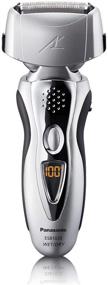 img 4 attached to 🪒 Panasonic ES8103S Arc3 Electric Shaver and Trimmer for Men - Wet/Dry, 3 Nanotech Blades, Flexible Pivoting Head