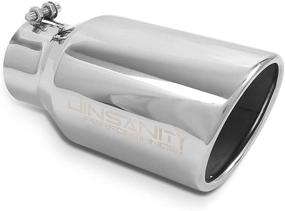 img 4 attached to JinsanityPerformance Exhaust Diameter Chrome Plated Stainless