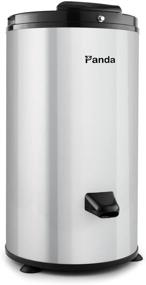 img 1 attached to 🐼 Panda Stainless Steel Portable Spin Dryer, 22lb Capacity, PANSP22 - Efficient Water Extractor for Swimsuits and Laundry