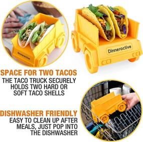 img 1 attached to 🌮 Taco Truck Holders - Dinneractive's Tidy Solution for Great Meals On-the-Go