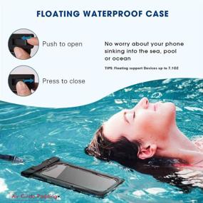 img 1 attached to Waterproof Phone Pouch Floating Cell Phones & Accessories