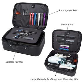 img 1 attached to Clipper Barber Hairdressing Storage Carrying