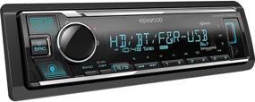 img 3 attached to 🚗 Kenwood KMM-BT728HD: Усилите ваше автомобильное развлечение с Alexa-совместимым Bluetooth-приемником цифровых медиа